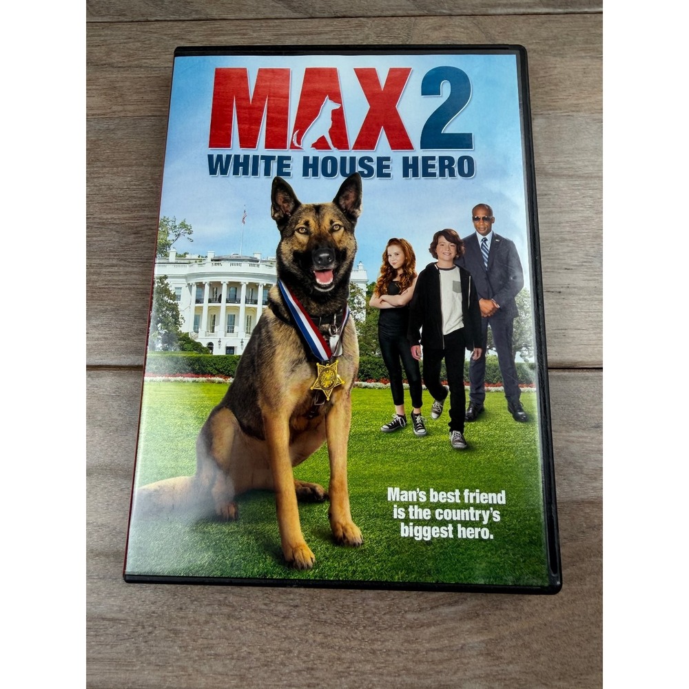 MAX 2: WHITE HOUSE HERO DVD 2017 Family Adventure Brian Levant Widescreen